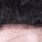 Samtschwarze wirkliche Jungfrau-Haar-Spitze-Perücken, 100 menschliche volle Spitze-Perücken-verworrene gelockte fournisseur